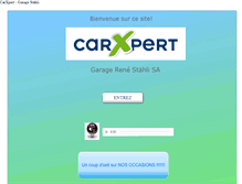 Tablet Screenshot of garage-staehli.ch